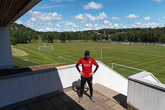 Häckens tränare Andreas Alm