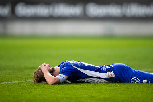 IFK Göteborgs August Erlingmark deppar