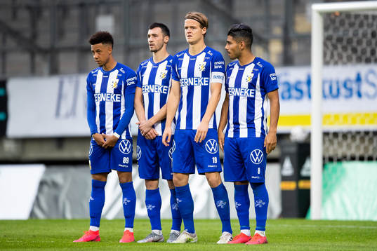 IFK Göteborgs Tobias Sana, Giorgi Kharaishvili, August