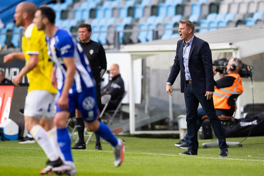 Falkenbergs tränare Hasse Eklund