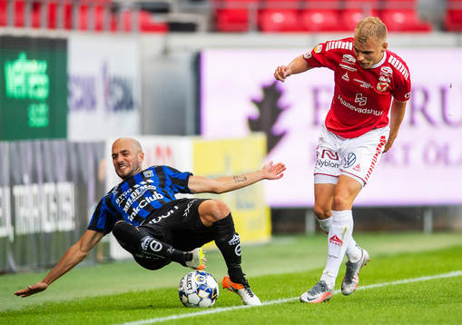 Kalmars Sebastian Ring och Sirius Karl Larson