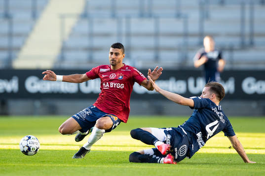 Örgrytes Ailton Almeida och Degerfors Daniel Janevski