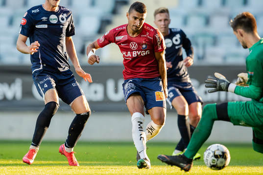 Örgrytes Ailton Almeida kvitterar till 1-1