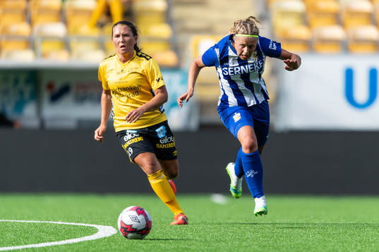 IFK Göteborgs Filippa Hopkins och Elfsborgs Johanna