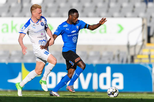 Akropolis Nicklas Maripuu och Halmstads Sadat Karim