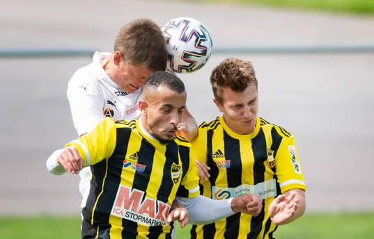 i träningsmatchen mellan IFK Hässleholm och FC Rosengård