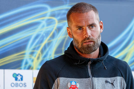 Helsingborgs tränare Olof Mellberg
