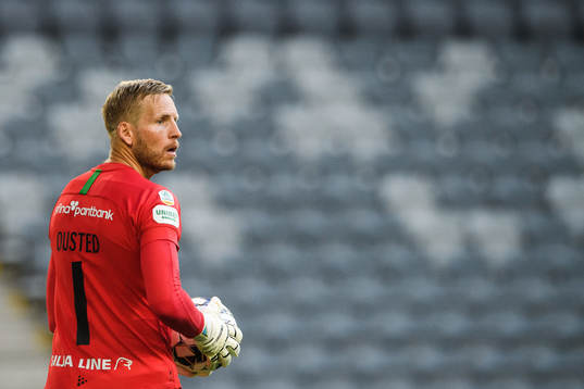 Hammarbys målvakt David Ousted