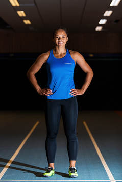 Sprintern Claudia Payton
