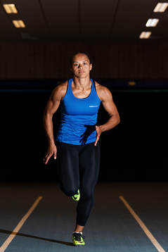 Sprintern Claudia Payton