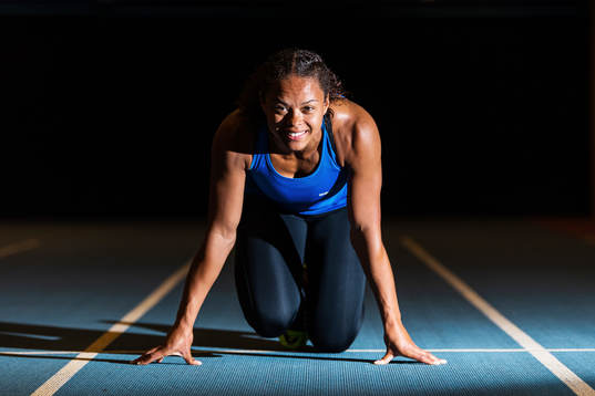 Sprintern Claudia Payton