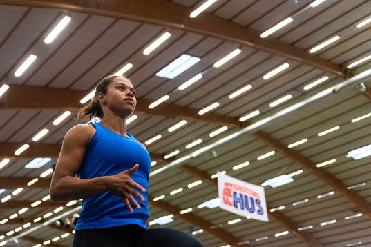 Sprintern Claudia Payton