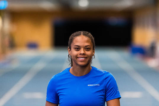 Sprintern Claudia Payton