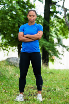 Sprintern Claudia Payton