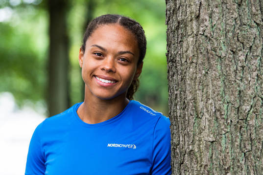 Sprintern Claudia Payton