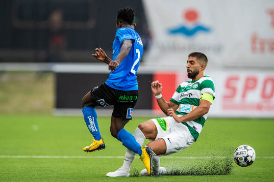 Halmstads Thomas Boakye och Västerås Sean Sabetkar