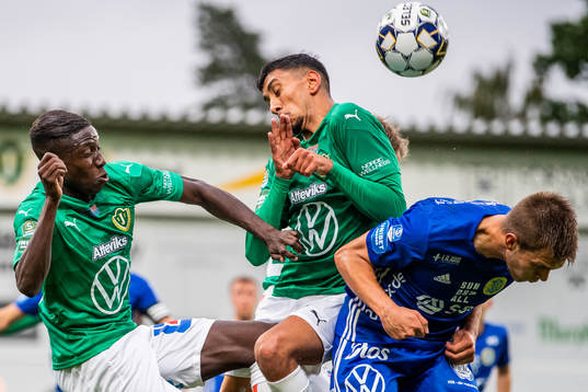 under fotbollsmatchen i Superettan mellan Jönköpings