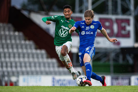 Jönköpings Amir Al-Ammari och Sundsvalls Oliver Berg