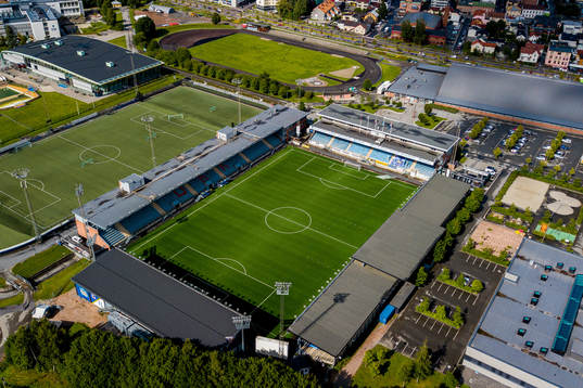 General view of Marienlyst stadion