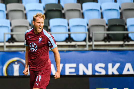 Malmö FFs Ola Toivonen jublar