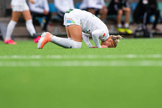 Rosengårds Sanne Troelsgaard har ont