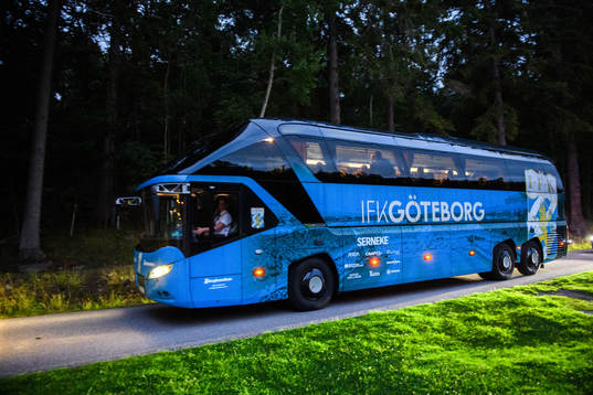 IFK Göteborgs spelarbuss