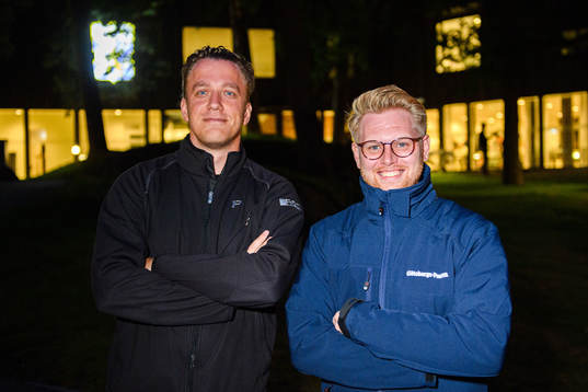 Göteborgs-Postens Fredrik Janlind och Linus Petersson på