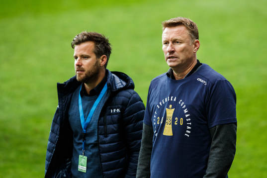 IFK Göteborgs assisterande sportchef Pontus Farnerud och