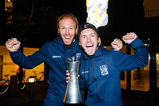 IFK Göteborgs Alexander Farnerud och Patrik Karlsson