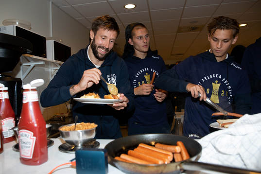 IFK Göteborgs Mattias Bjärsmyr och Noah Alexandersson
