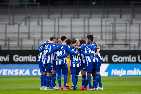 IFK Göteborg samlade innan finalen i Svenska Cupen i