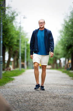 Före detta handbollsspelaren Oscar Carlén