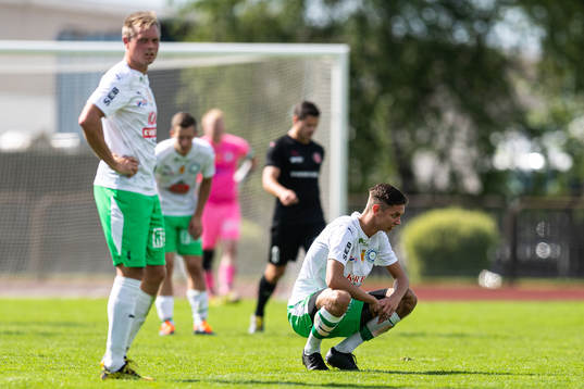 Klippans Rasmus Wendt och Cim Nilsson deppar
