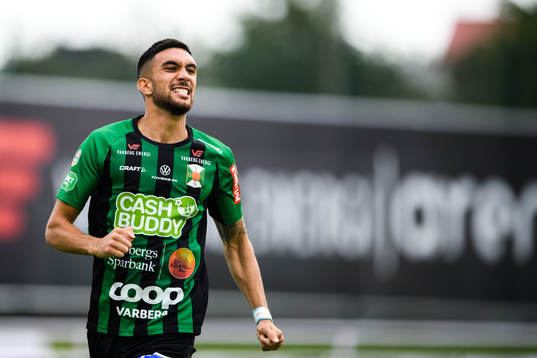 Varbergs Daniel Krezic jublar