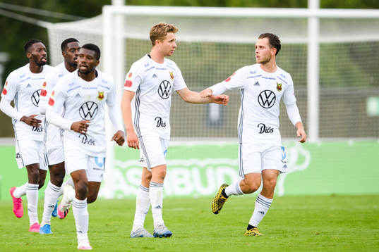 Östersunds Ludvig Fritzson jublar