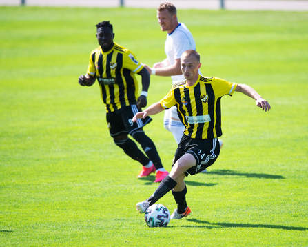IFK Hässleholms Albin Nilsson i matchen mellan IFK