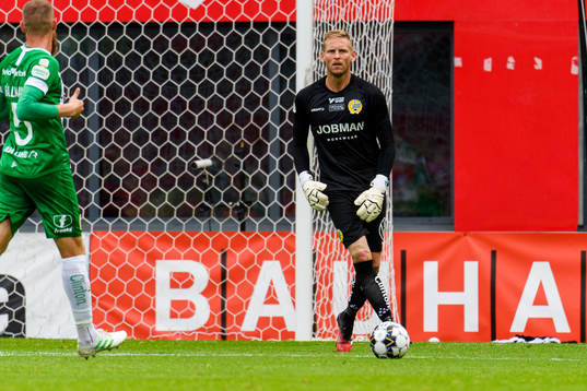 Hammarbys målvakt David Ousted