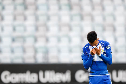 IFK Göteborgs Tobias Sana deppar