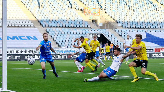 Mål 1-0 av IFK Norrköpings Sead Haksabanovic
