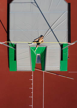 Swedish pole vaulter Armand Duplantis