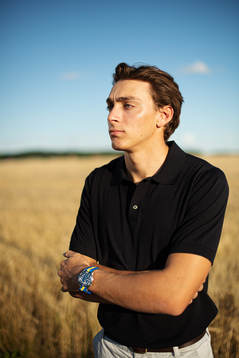 Swedish pole vaulter Armand Duplantis poses for a portrait