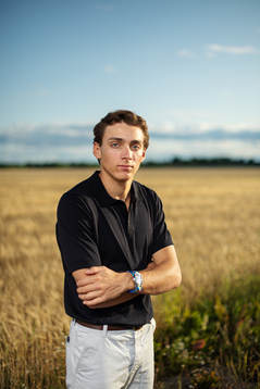 Swedish pole vaulter Armand Duplantis poses for a portrait