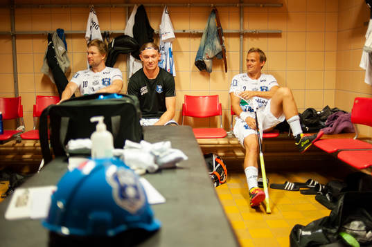Helsingborgs Max Wahlgren, Jonathan Nilsson och Linus