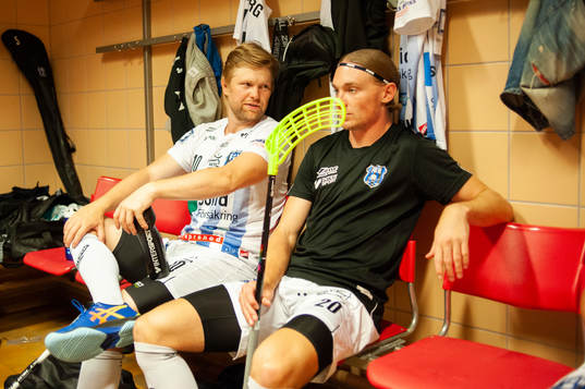 Helsingborgs Max Wahlgren och Jonathan Nilsson