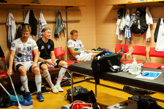 Helsingborgs Max Wahlgren, Jonathan Nilsson och Linus