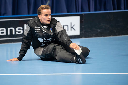 Helsingborgs målvakt Filip Nielsen