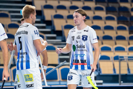 Helsingborgs Oliver Johansson och Jonathan Nilsson