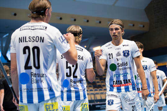 Helsingborgs Linus Malmström jublar