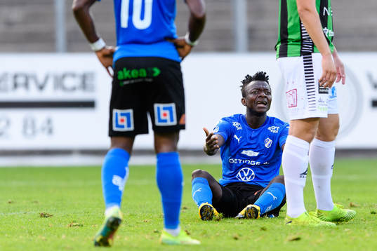 Halmstads Thomas Boakye deppar
