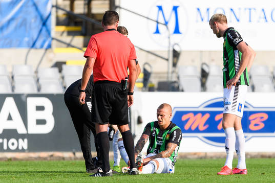 GAIS Jesper Brandt har ont
